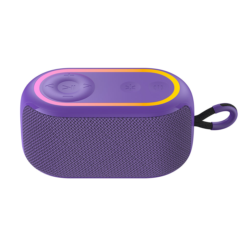Prijenosni Bluetooth zvučnik HAVIT SK809BT, 7W, RGB, Vodootporan, Ljubičasti