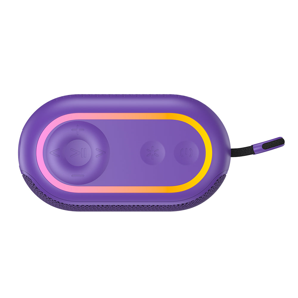 Prijenosni Bluetooth zvučnik HAVIT SK809BT, 7W, RGB, Vodootporan, Ljubičasti