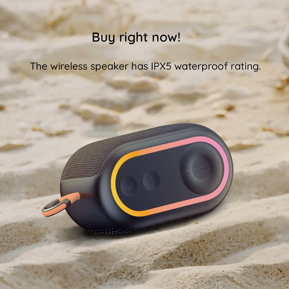 Prijenosni Bluetooth zvučnik HAVIT SK809BT, 7W, RGB, Vodootporan, Crni