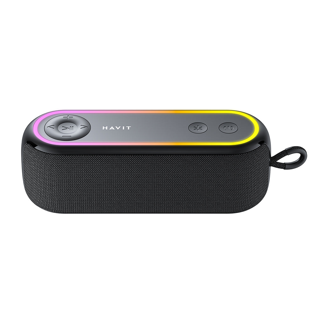 Prijenosni Bluetooth zvučnik HAVIT SK810BT, 7W, RGB, Vodootporan, Crni