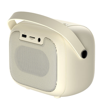 Prijenosni Bluetooth zvučnik HAVIT SK818BT Karaoke, 5W, RGB, vodootporan, bež
