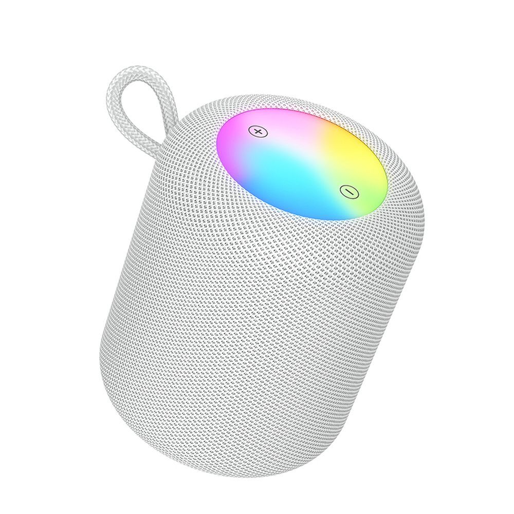 Prijenosni Bluetooth zvučnik HOCO HC30, 5W, TWS, RGB, Sivi