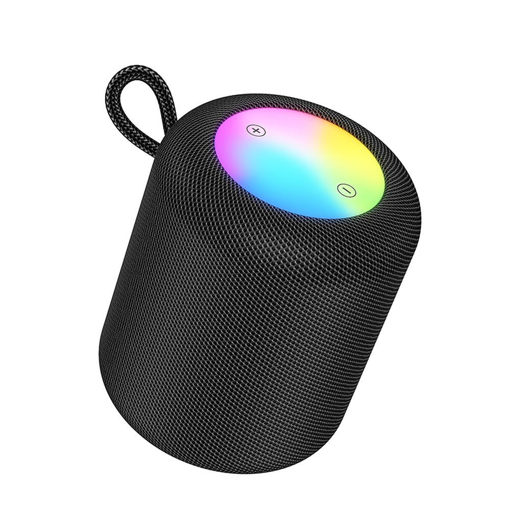 Prijenosni Bluetooth zvučnik HOCO HC30, 5W, TWS, RGB, Crni