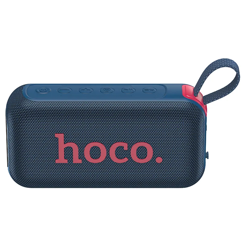 Prijenosni Bluetooth zvučnik HOCO HC32, 2 x 10W, TWS, RGB, Mornarsko plava