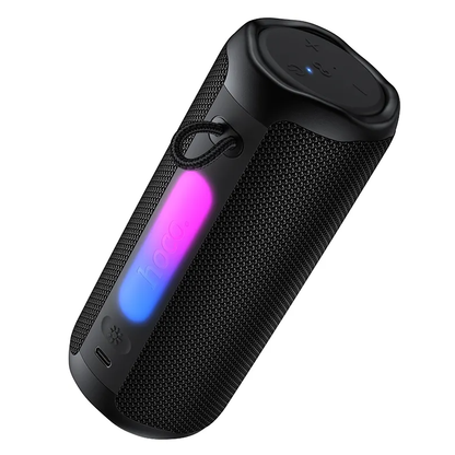 Prijenosni Bluetooth zvučnik HOCO HC50, 8W, TWS, RGB, Vodootporan, Crna