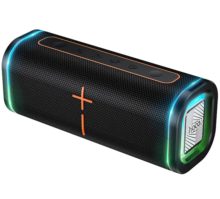 Prijenosni Bluetooth zvučnik HOCO HC51, 30W, TWS, RGB, Crna