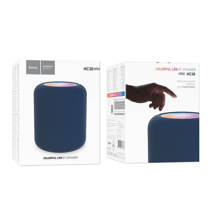 Prijenosni Bluetooth zvučnik HOCO HC30, 5W, TWS, RGB, Plavi