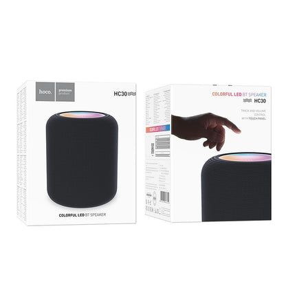 Prijenosni Bluetooth zvučnik HOCO HC30, 5W, TWS, RGB, Crni