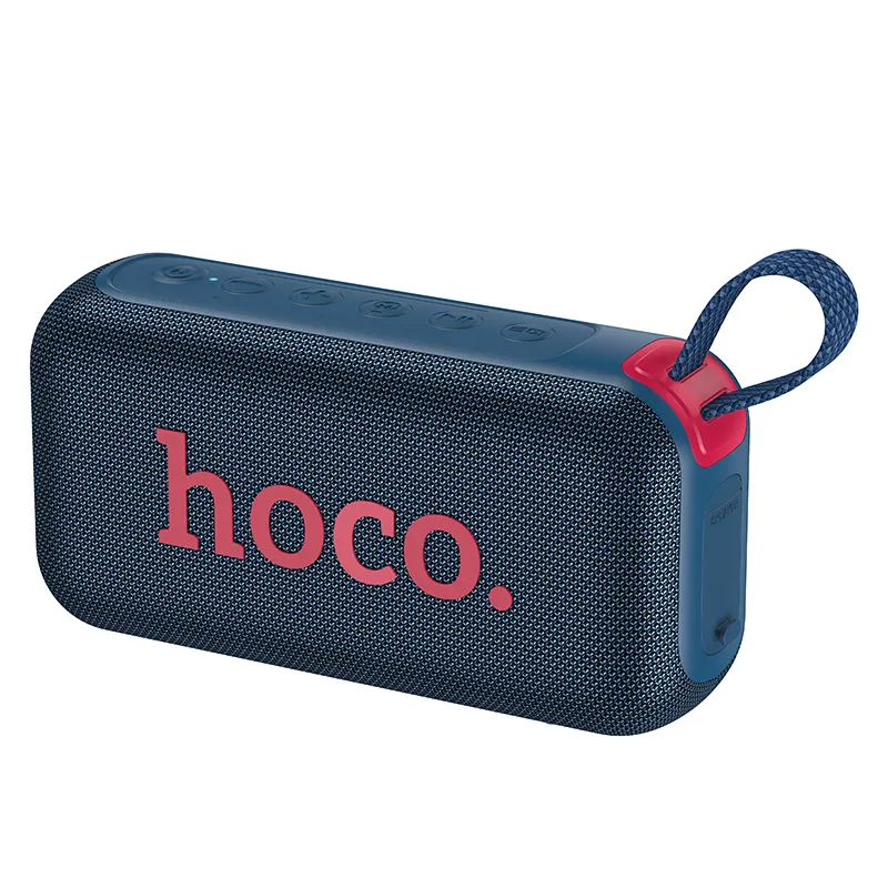 Prijenosni Bluetooth zvučnik HOCO HC32, 2 x 10W, TWS, RGB, Mornarsko plava