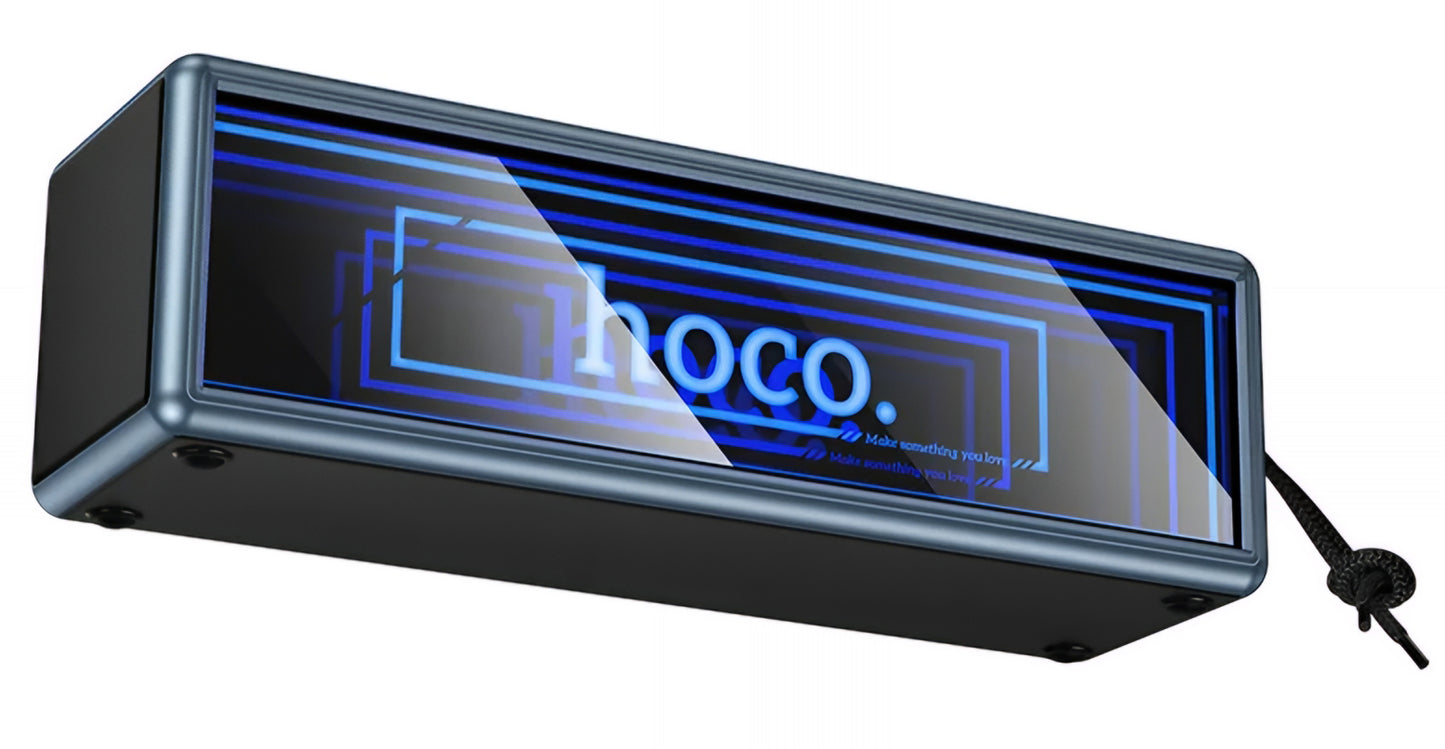 Prijenosni Bluetooth zvučnik HOCO HC40, 2 x 10W, TWS, RGB, Crni
