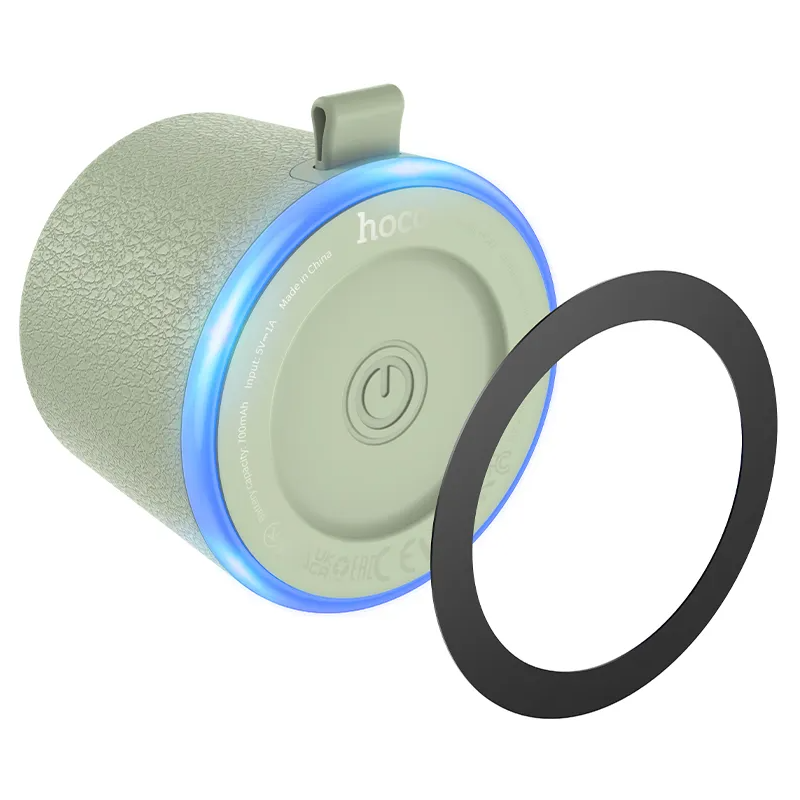 Prijenosni Bluetooth zvučnik HOCO HC49 Mini Magnetic, 8W, TWS, Zeleni
