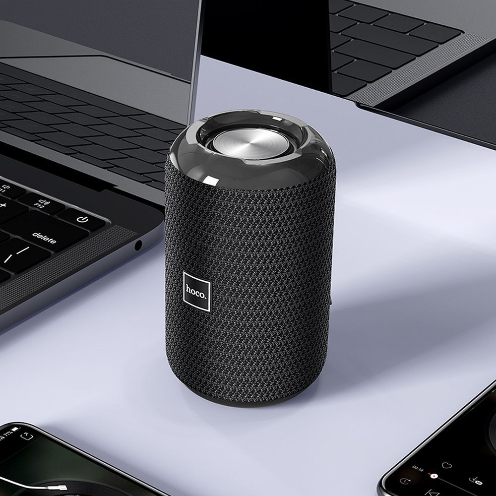 Prijenosni Bluetooth zvučnik HOCO HC1, 5W, TWS, Vodootporan, Crni