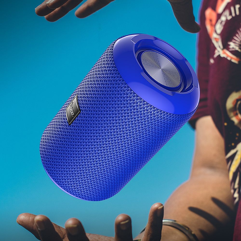 Prijenosni Bluetooth zvučnik HOCO HC1, 5W, TWS, Vodootporan, Plavi