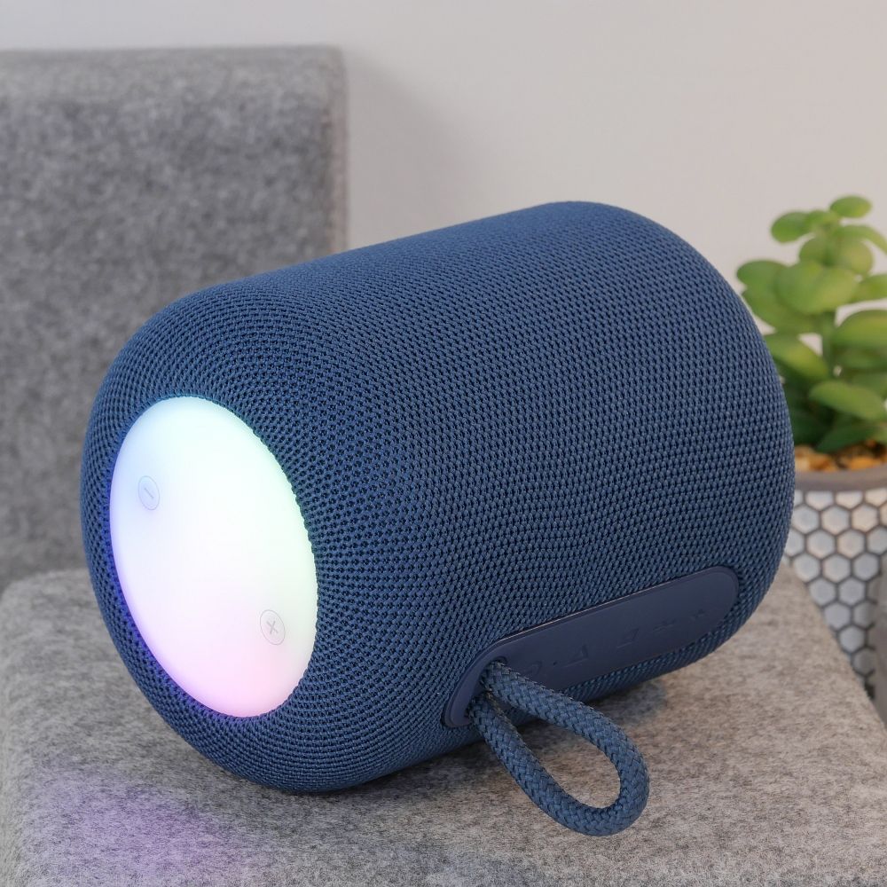 Prijenosni Bluetooth zvučnik HOCO HC30, 5W, TWS, RGB, Plavi
