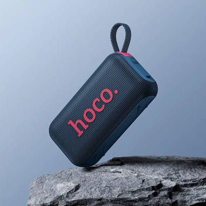 Prijenosni Bluetooth zvučnik HOCO HC32, 2 x 10W, TWS, RGB, Mornarsko plava