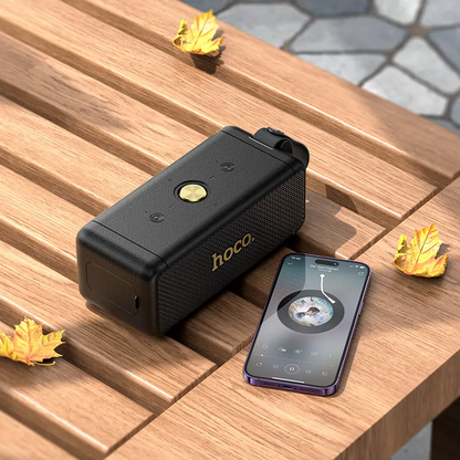 Prijenosni Bluetooth zvučnik HOCO HT1 Pro, 16W, TWS, Crna