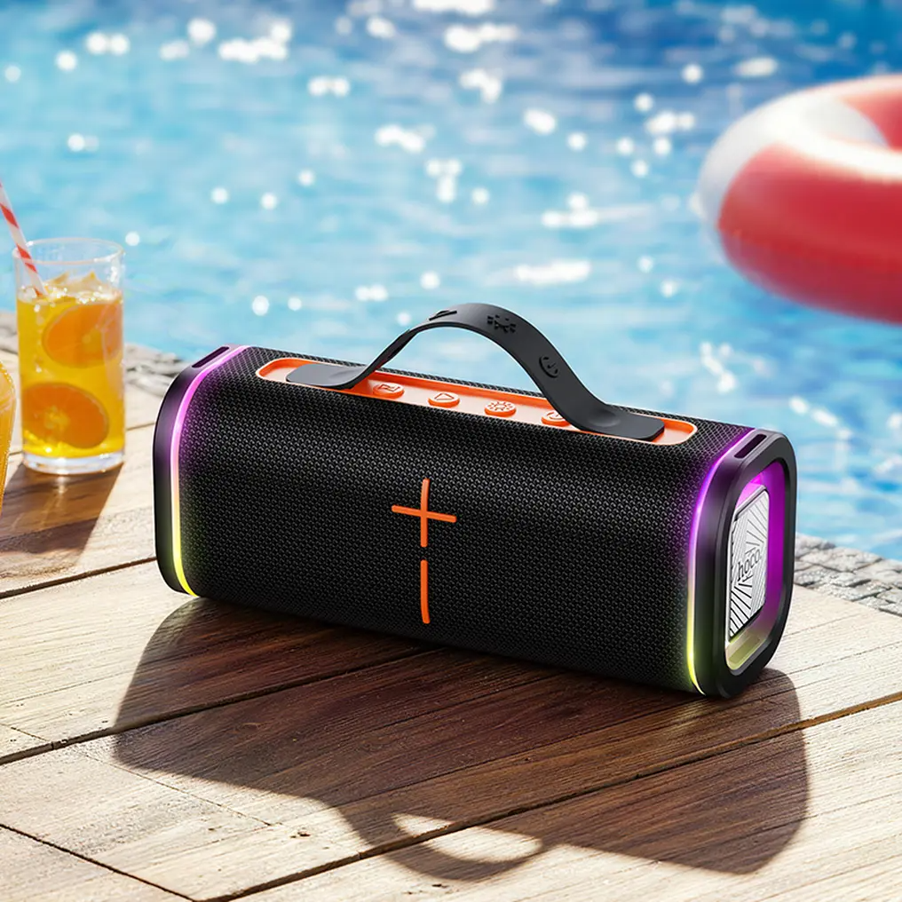 Prijenosni Bluetooth zvučnik HOCO HC51, 30W, TWS, RGB, Crna