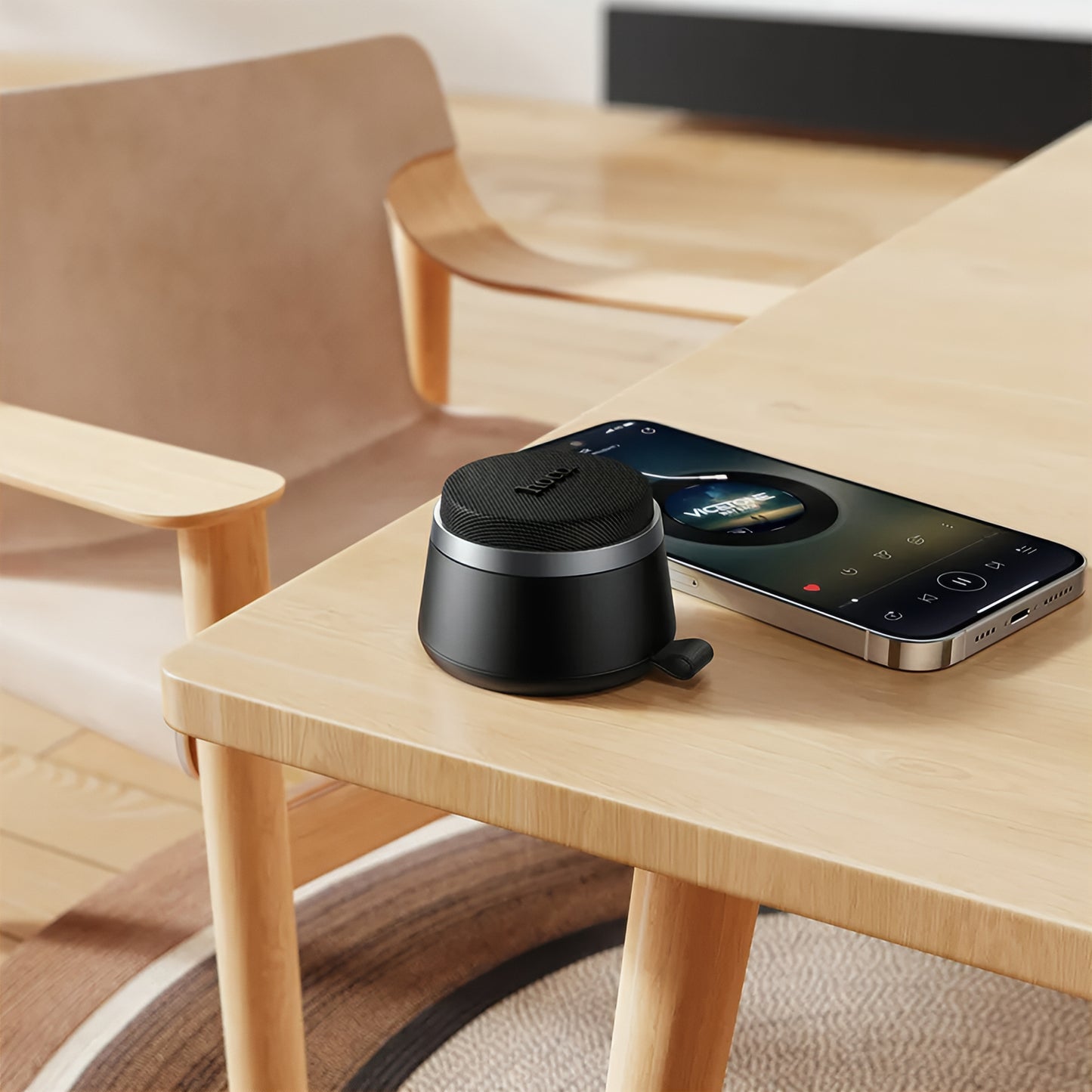Prijenosni Bluetooth zvučnik HOCO HC43 Mini Magnetic, 8W, TWS, Crni