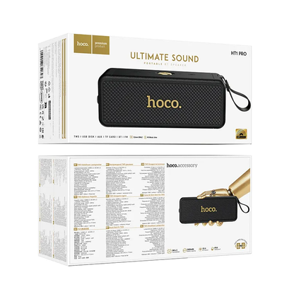 Prijenosni Bluetooth zvučnik HOCO HT1 Pro, 16W, TWS, Crna