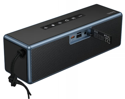 Prijenosni Bluetooth zvučnik HOCO HC40, 2 x 10W, TWS, RGB, Crni