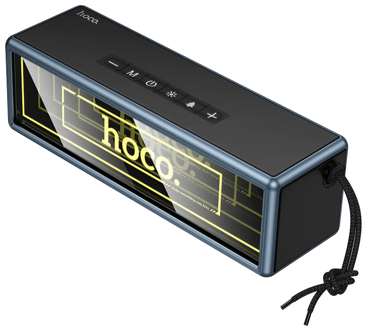 Prijenosni Bluetooth zvučnik HOCO HC40, 2 x 10W, TWS, RGB, Crni