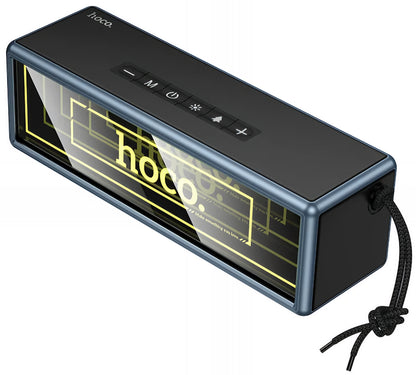 Prijenosni Bluetooth zvučnik HOCO HC40, 2 x 10W, TWS, RGB, Crni