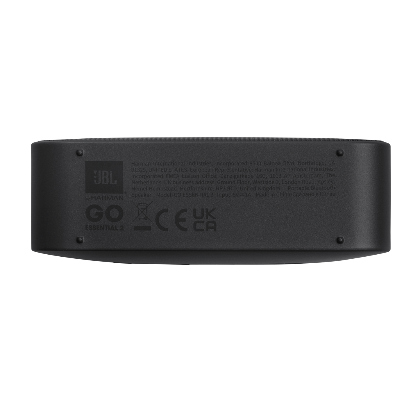 Prijenosni Bluetooth zvučnik JBL Go Essential 2, 3.1W, Pro Sound, Vodootporan, Crni JBLGOES2BLKCN