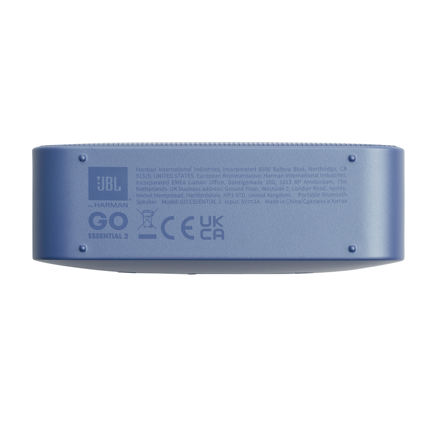 Prijenosni Bluetooth zvučnik JBL Go Essential 2, 3.1W, Pro Sound, Vodootporan, Plavi JBLGOES2BLUCN