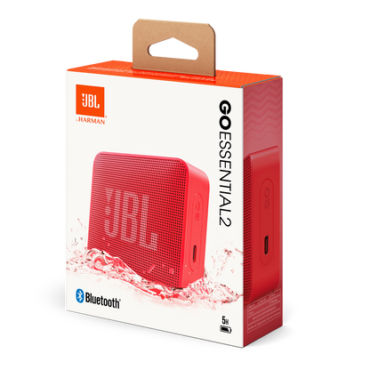 Prijenosni Bluetooth zvučnik JBL Go Essential 2, 3.1W, Pro Sound, Vodootporan, Crveni JBLGOES2REDCN