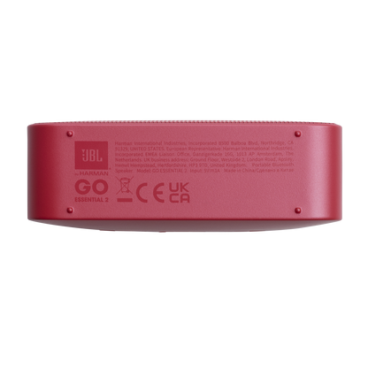 Prijenosni Bluetooth zvučnik JBL Go Essential 2, 3.1W, Pro Sound, Vodootporan, Crveni JBLGOES2REDCN