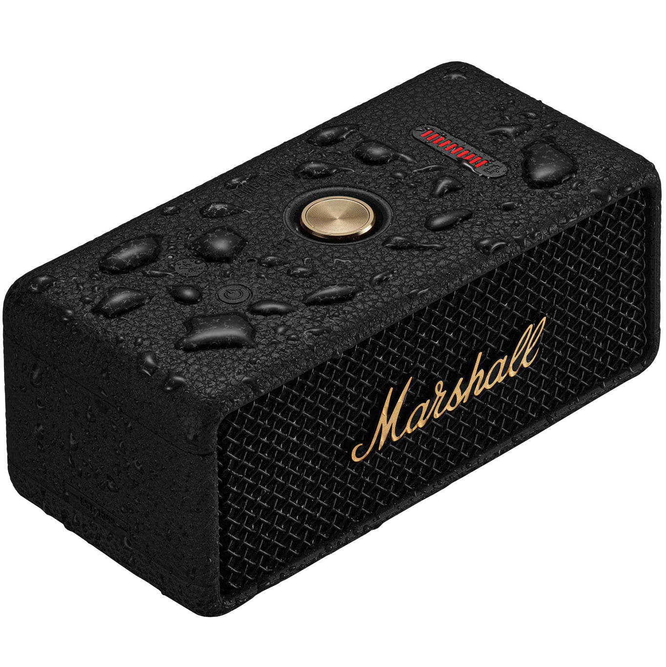 Prijenosni Bluetooth zvučnik Marshall Emberton II, 20W, Vodootporan, Crno-Zlatni