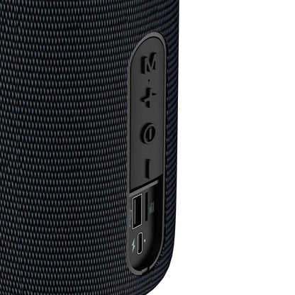 Prijenosni Bluetooth zvučnik McDodo BS-1410, 2 x 5W, RGB, Vodootporan, Crni