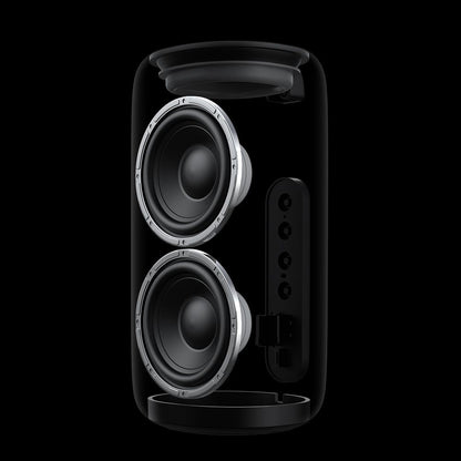 Prijenosni Bluetooth zvučnik McDodo BS-1410, 2 x 5W, RGB, Vodootporan, Crni