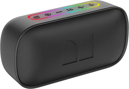 Prijenosni Bluetooth zvučnik Monster S150, 14W, TWS, RGB, Vodootporan, Crni