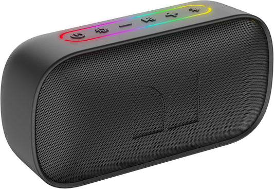 Prijenosni Bluetooth zvučnik Monster S150, 14W, TWS, RGB, Vodootporan, Crni
