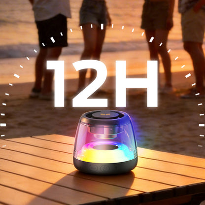 Prijenosni Bluetooth zvučnik Monster Mag Flux, 5W, TWS, RGB, Crna