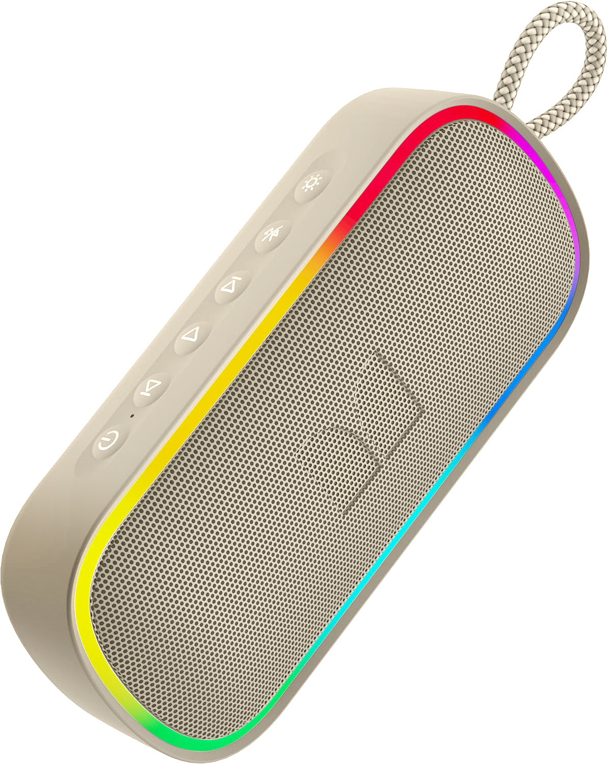 Prijenosni Bluetooth zvučnik Monster S150 Plus, 40W, TWS, RGB, Vodootporan, Svijetlo Bež