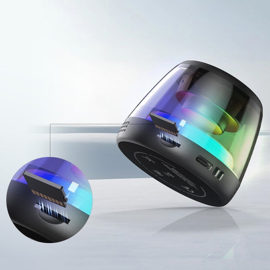 Prijenosni Bluetooth zvučnik Monster Mag Flux, 5W, TWS, RGB, Crna