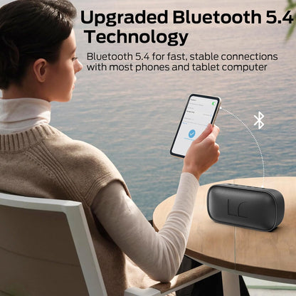 Prijenosni Bluetooth zvučnik Monster S150, 14W, TWS, RGB, Vodootporan, Crni