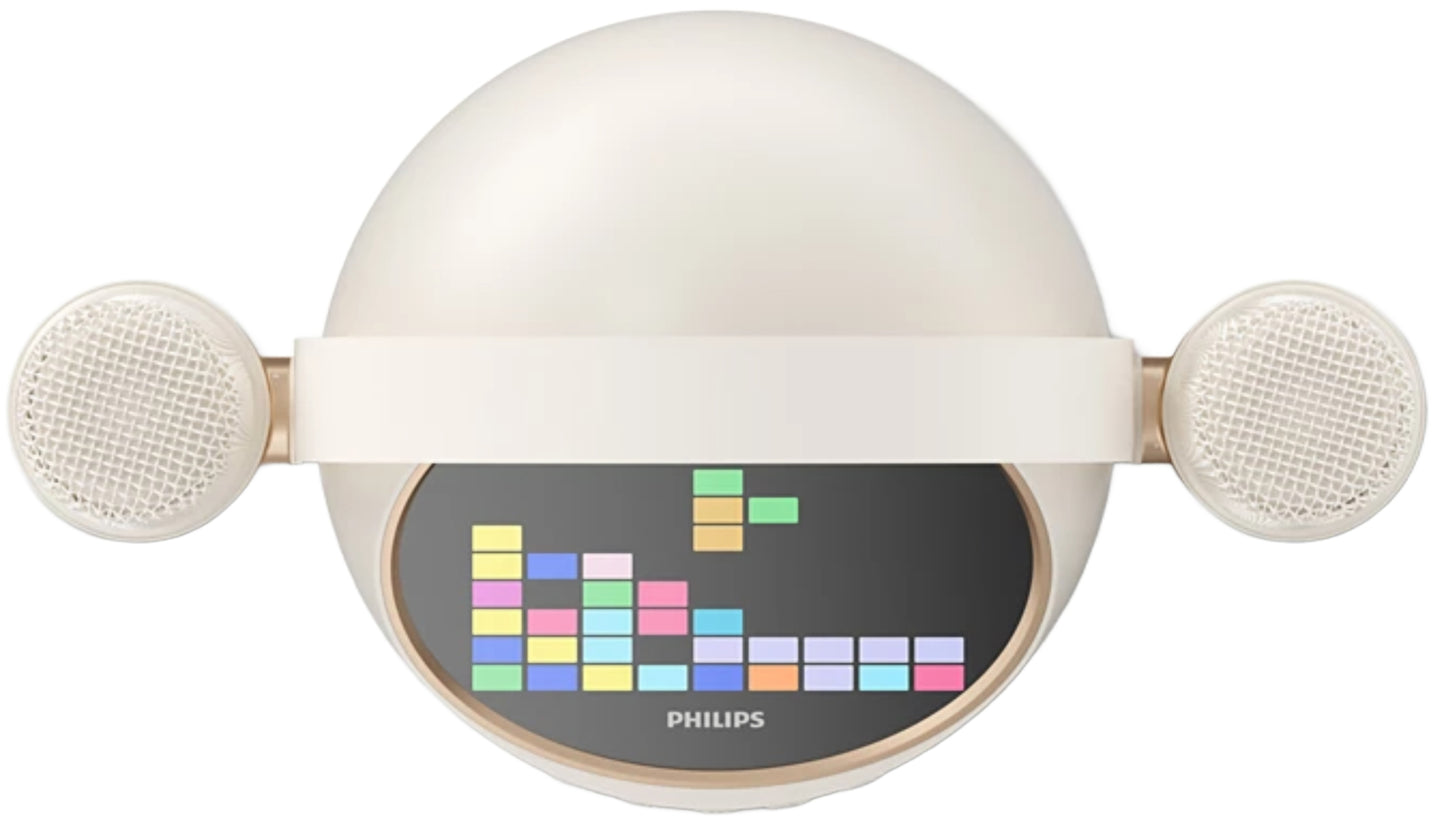 Prijenosni Bluetooth zvučnik Philips, 10W, Karaoke, Bež TAS2509WT/00