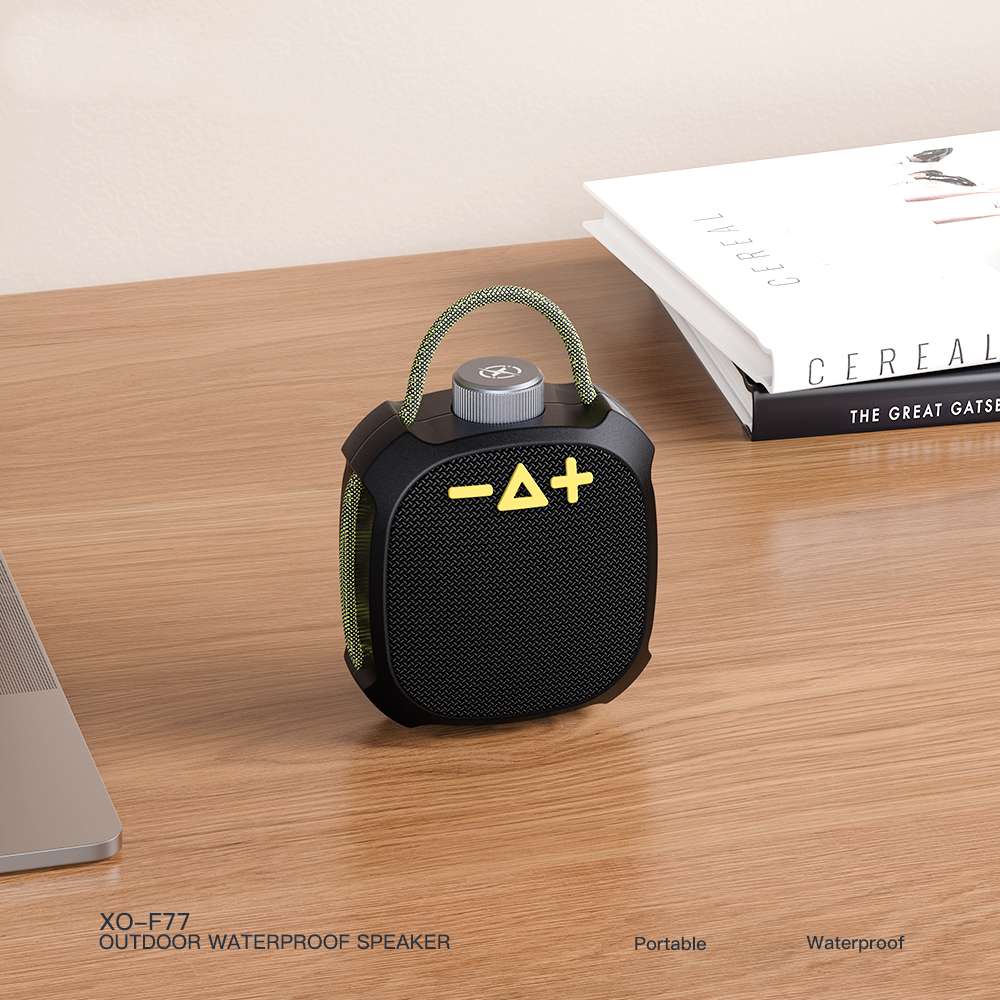 Prijenosni Bluetooth zvučnik XO Design F77, TWS, RGB, Vodootporan, Crni