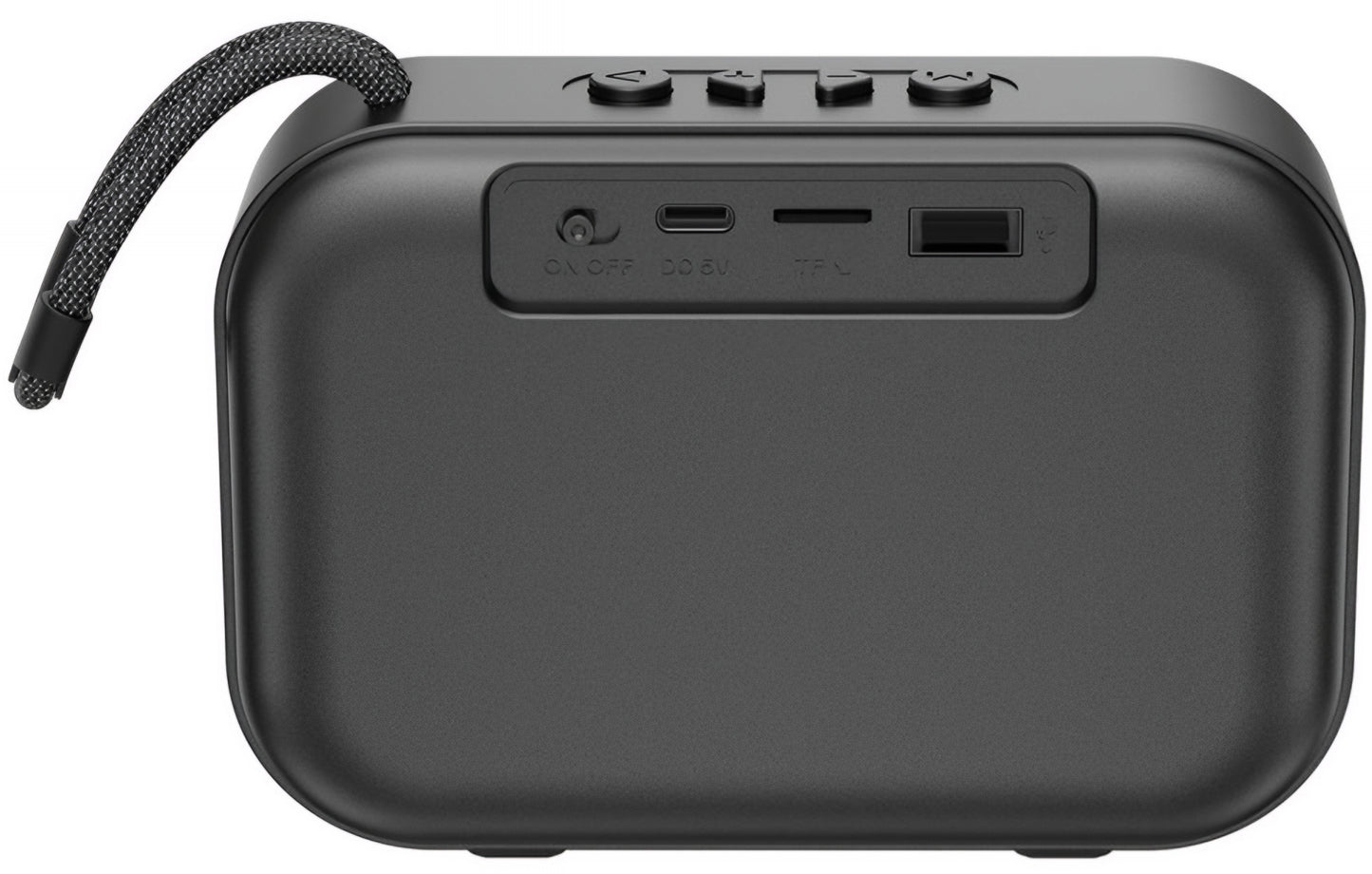 Prijenosni Bluetooth zvučnik XO Design F66, 5W, RGB, Crni