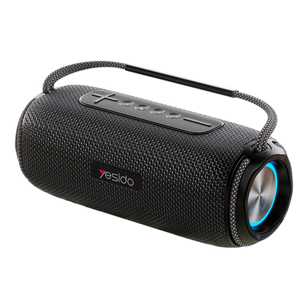 Prijenosni Bluetooth zvučnik Yesido YSW11, 40W, RGB, Vodootporan, Crni