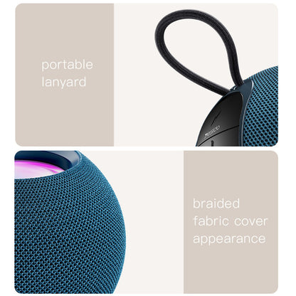 Prijenosni Bluetooth zvučnik Yesido YSW13, 5W, RGB, Plavi