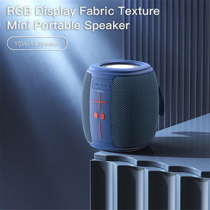 Prijenosni Bluetooth zvučnik Yesido YSW14, 5W, RGB, Plavi
