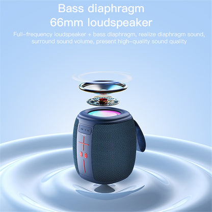 Prijenosni Bluetooth zvučnik Yesido YSW14, 5W, RGB, Plavi