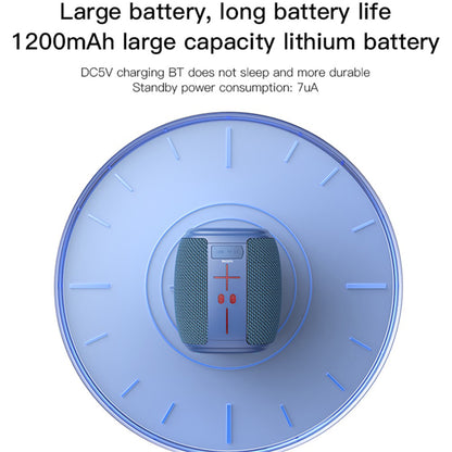 Prijenosni Bluetooth zvučnik Yesido YSW14, 5W, RGB, Plavi