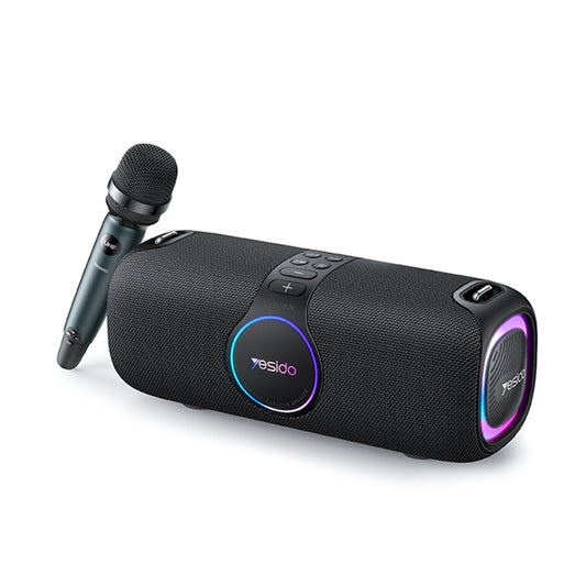 Bluetooth zvučnik Yesido YSW21 Karaoke, 120W, RGB, Vodootporan, Crni