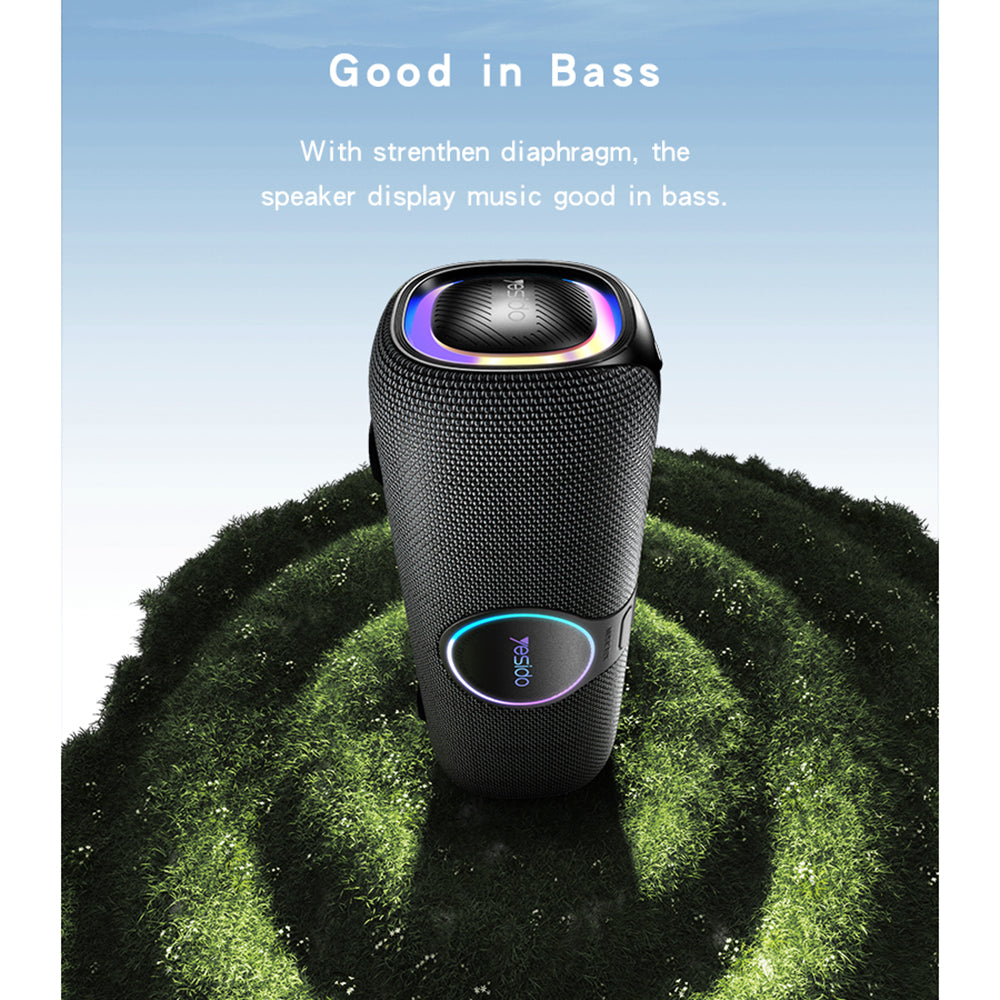 Bluetooth zvučnik Yesido YSW21 Karaoke, 120W, RGB, Vodootporan, Crni
