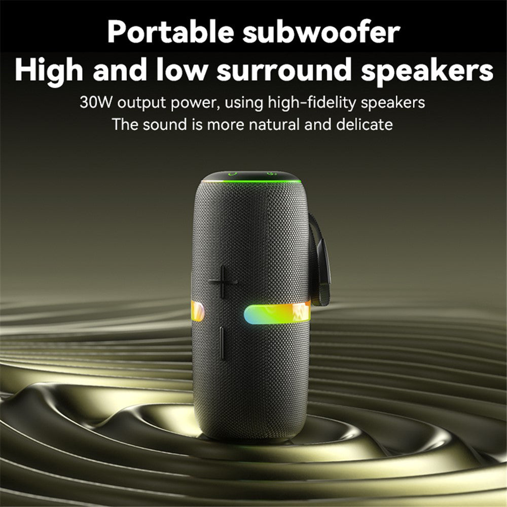 Prijenosni Bluetooth zvučnik Yesido YSW22, 30W, RGB, vodootporan, crni